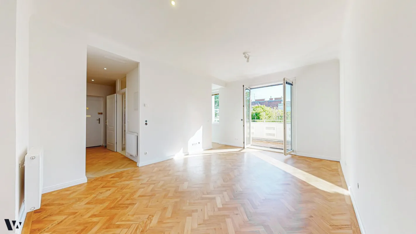 BALKONTRAUM BEI DER HOHEN WARTE | HOCHWERTIG SANIERTE 2-ZIMMERWOHNUNG - Bild 1
