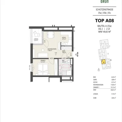 2-Zimmer-Wohnung, 2.OG, Innsbruck - Bild 3