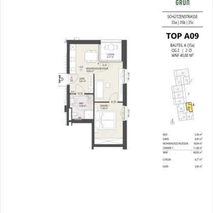 2-Zimmer-Wohnung, 2.OG, Innsbruck - Bild 2