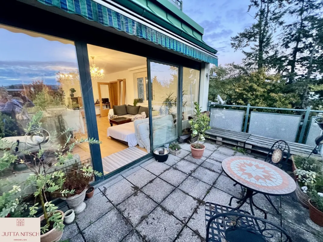 Großzügige Terrassenwohnung mit zwei Tiefgaragenplätzen - Wien 1140 Hadersdorf - Bild 1