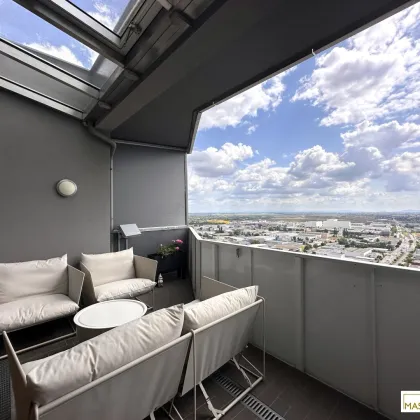 LUXUS über den Dächern Wien´s --- 4 Zimmer Penthouse im 26. Stock im Leopoldtower - SOFORT BEZUGSBEREIT. - Bild 2