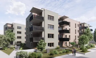 ERSTBEZUG "ein viertel grün" in Wr. Neustadt - charmante 3 Zimmerwohnung mit Balkon - inkl. Tiefgaragenstellplatz in bester Lage - provisionsfrei