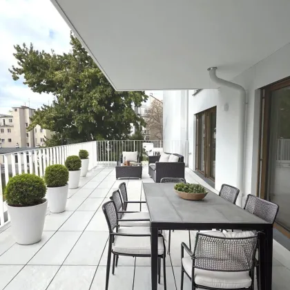 1180! TERRASSENTRAUM im ERSTBEZUG! Schöne 2-Zimmer Wohnung mit  toller Terrasse und Tiefgaragenplatz! - Bild 3