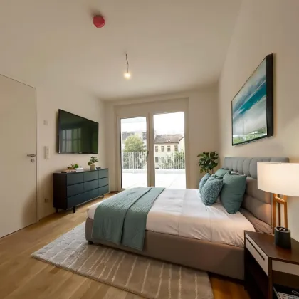 TERRASSENTRAUM im ERSTBEZUG! Moderne 2-Zimmer Wohnung mit toller Terrasse und Tiefgaragenplatz, 1180! - Bild 3