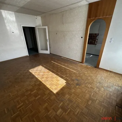 Helle und ruhige 3-Zimmer Wohnung mit optimalem Grundriss, separater Küche und Kellerabteil - sanierungsbedürftig - Nähe Türkenschanzpark - Bild 2