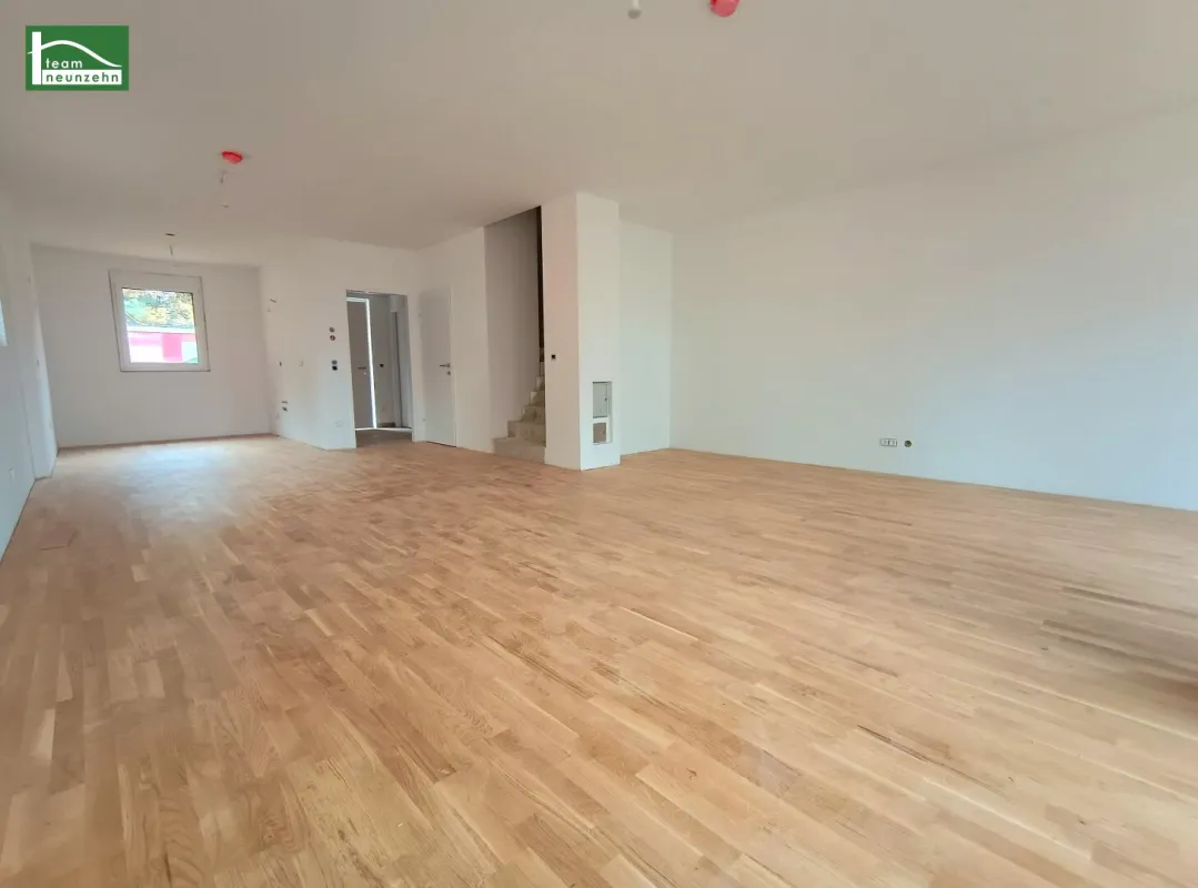 Wohntraum im St. Pöltner Erholungsgebiet mit großem Eigengarten und zwei Balkonen! - Bild 1
