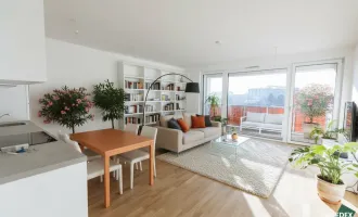 PROVISIONSFREI - ERSTBEZUG - Bezugsfertige 2-Zimmer-Eigentumswohnung mit Homeoffice und Loggia