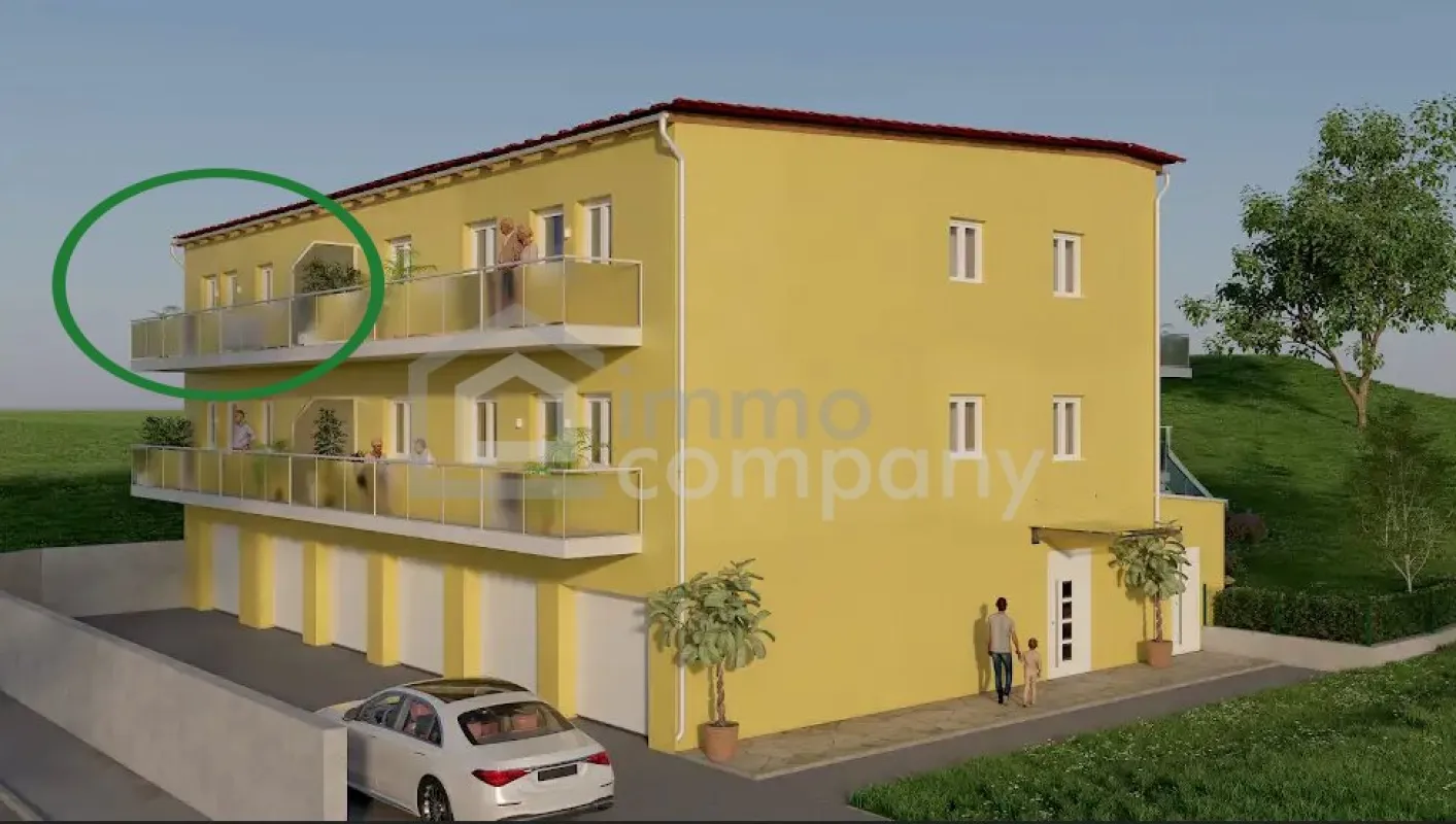 Alle ab 50+ aufgepasst! Barrierefreie 3-Zimmer-Wohnung in Eisenstadt: Erstbezug 2026 mit Balkon und Garage! (Top 5 - 2.OG  - 81 m² ) - Bild 1