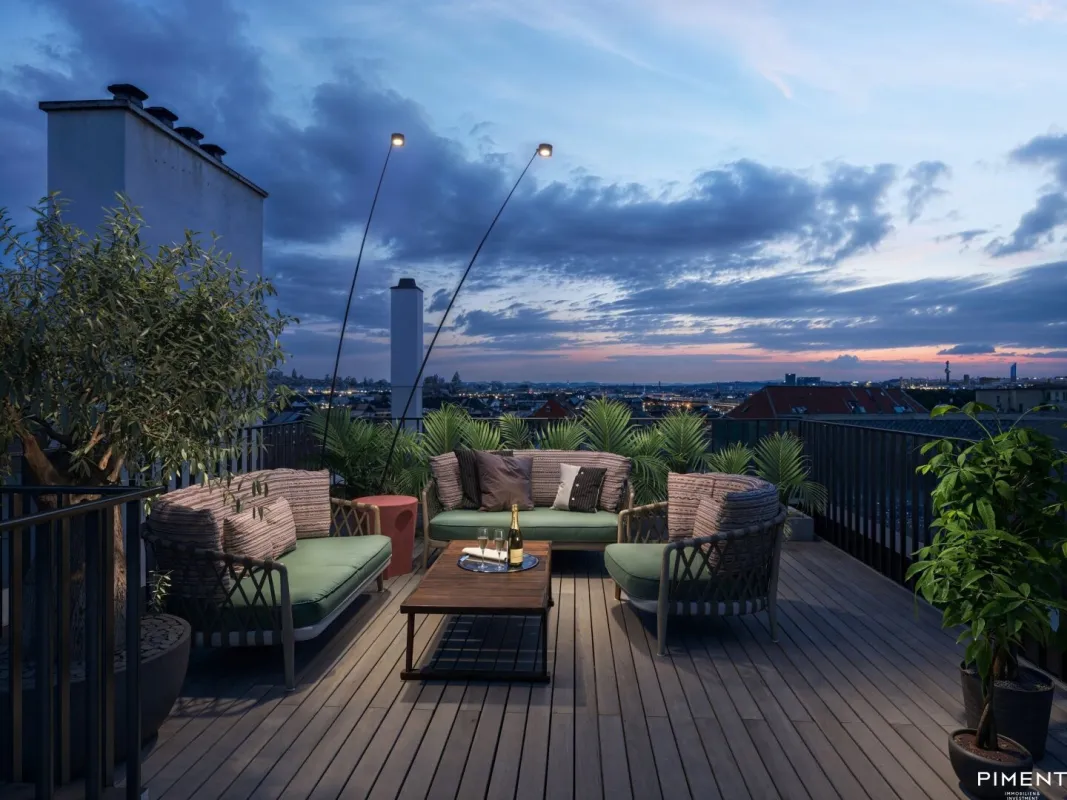 PENTHOUSE mit Weitblick in Währinger Bestlage - Bild 1