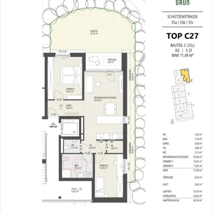 3-Zimmer-Gartenwohnung, Innsbruck - Bild 3