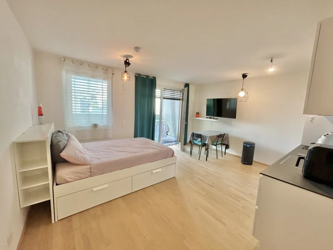 ab 01.12. verfügbar: 1-Zimmer Wohnung mit großer Freifläche! - Bild 1