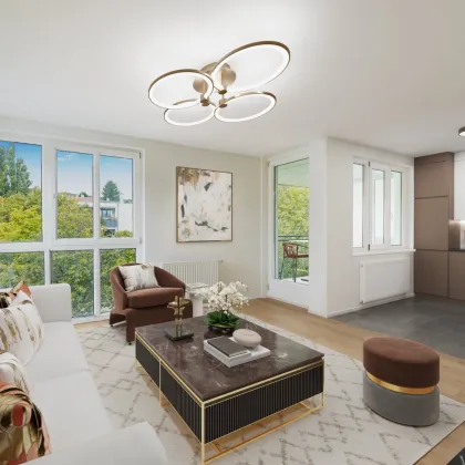 Neuwertige Wohnung in Mauer -  mit Loggia, Wellnessbad und Garagenplatz in Grühruhelage - Bild 2