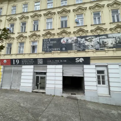 #SQ -  ATTRAKTIVES GESCHÄFTSLOKAL MIT EIGENER FREIFLÄCHE. TOP-LAGE IN U-BAHN-NÄHE AUF DER SIMMERINGER HAUPTSTRASSE. SOFORT BEZIEHBAR. - Bild 2
