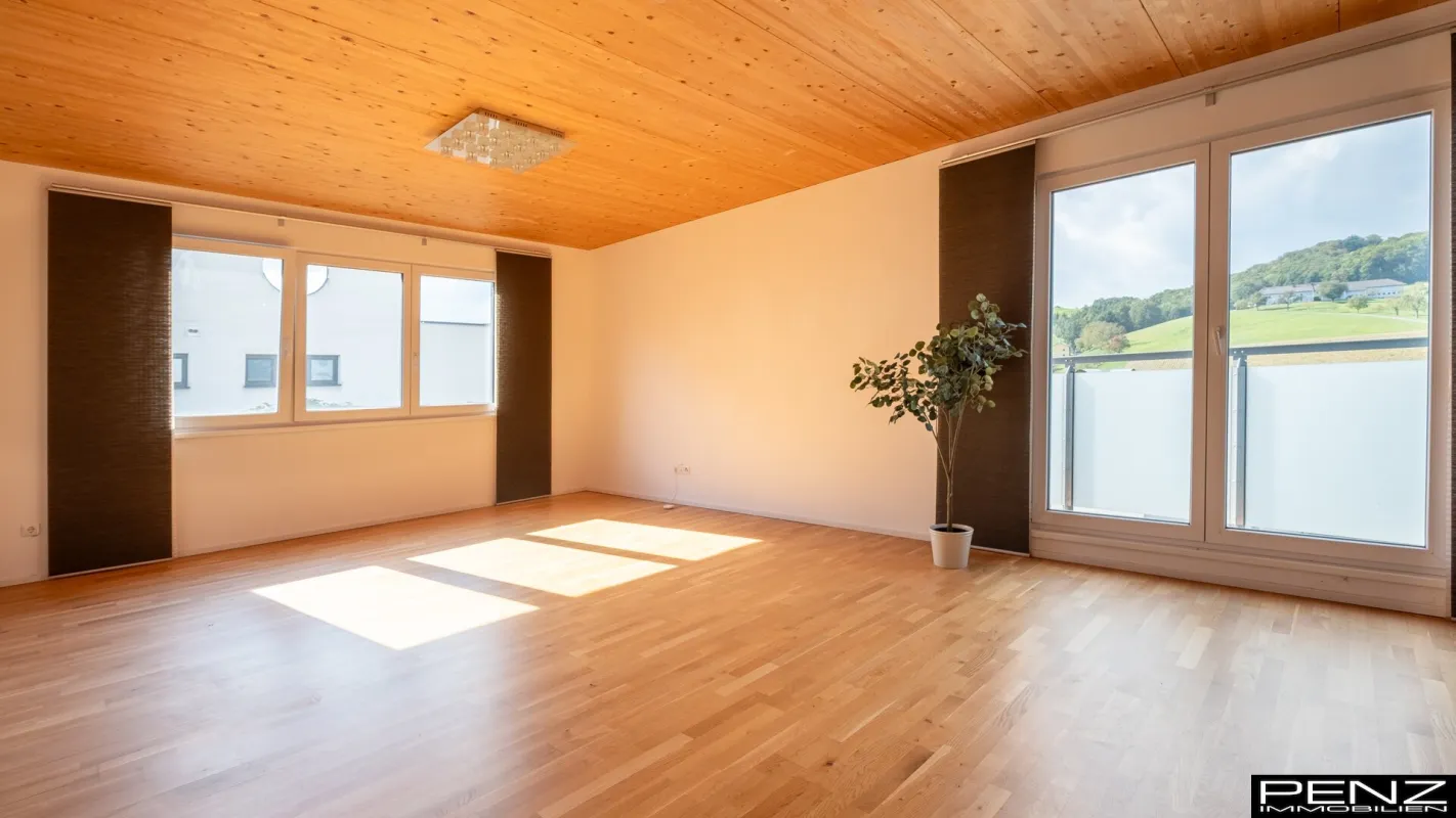 STEYREGG: Stilvolle 3-Zimmer-Wohnung mit Grünblick - Bild 1