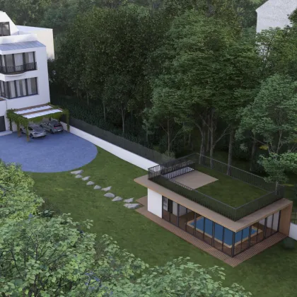 --- VILLA VERDE --- LEBEN AM WILHELMINENBERG - GRUNDSTÜCK MIT BESTANDSHAUS -  BAUBEWILLIGTES POTENTIAL - TRAUMVILLA MIT POOL UND GROSSEM GARTEN - Bild 3