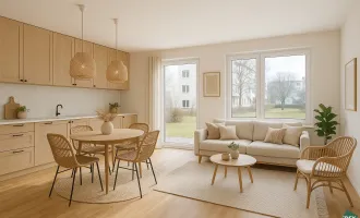 ERSTBEZUG | Sonnige 3-Zimmer-Maisonette-Wohnung mit Garten