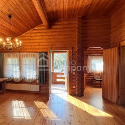 Blockhaus mit Charme in Hagenbrunn – Natur trifft Gemütlichkeit - Bild 2