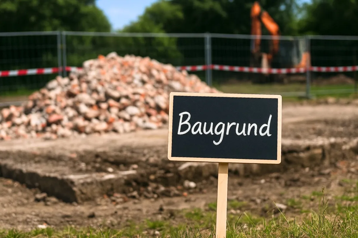Baugrund im Grünen -nahe Wien - Bild 1