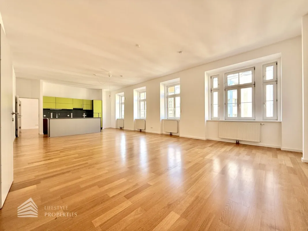 Helle 3 - Zimmer Wohnung, unbefristet, Nähe Theresianum - Bild 1