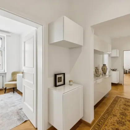 Zwischen U3 Kardinal-Nagl-Platz und Donaukanal - Sanierte 3 Zimmer Wohnung mit Altbaucharme - Bild 3