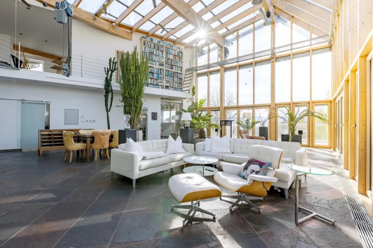 Dein Dach? Der Himmel! Nur 15 Minuten von Wien! Naturverbunden und einzigartig I Garage für bis zu 6 Autos I beheizbarer Keller I - Bild 1