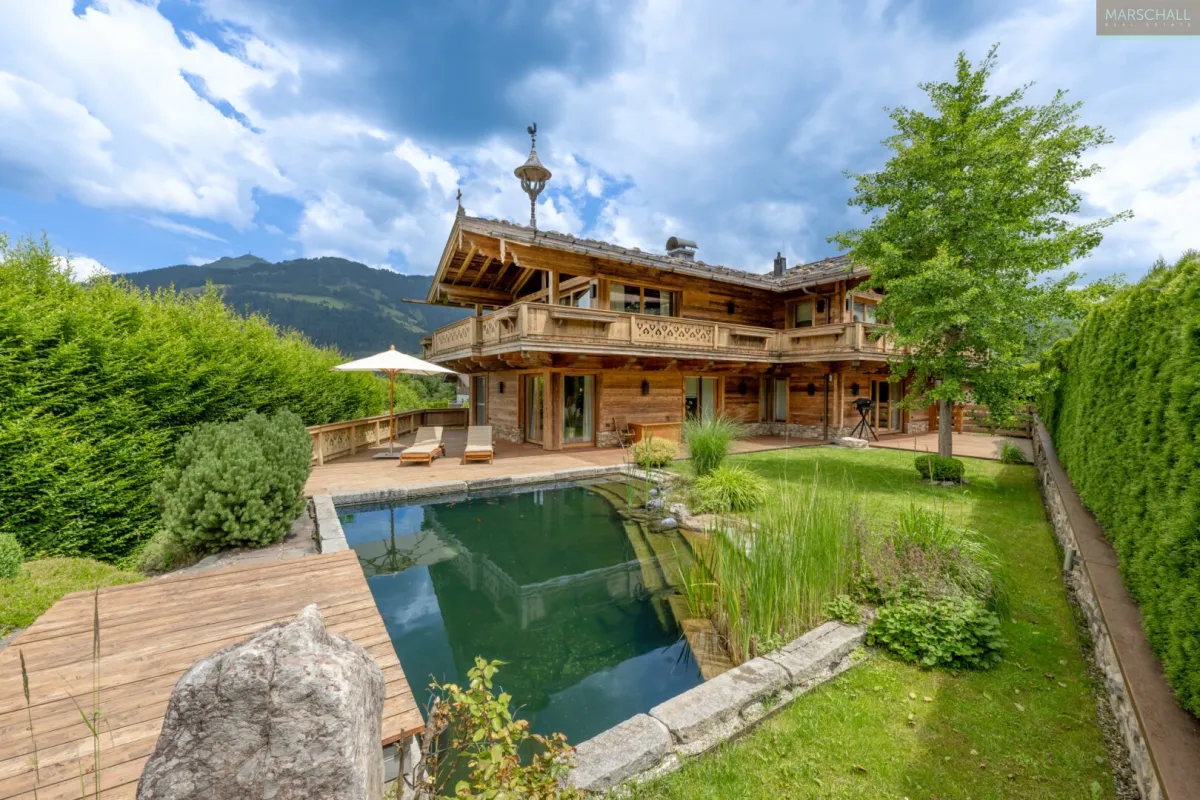 Luxuriöses Chalet mit Blick auf den Wilden Kaiser - Bild 1