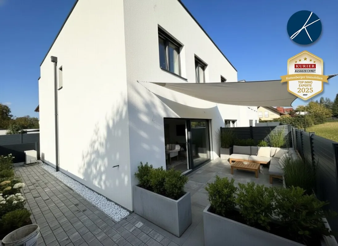 Erstbezug! Moderne Doppelhaushälften mit großen Terrassen & Top Ausstattung! - Bild 1