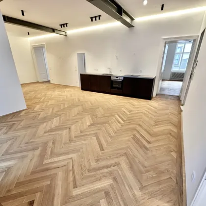 Generalsanierter Designer-Altbau-Erstbezug mit zentralbegehbaren Zimmern und Terrasse im Stilhaus nächst Stadtpark und Rochusmarkt - Bild 2