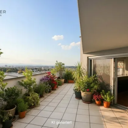 Traumhaftes Penthouse mit schönstem Ausblick über St. Pölten-  ca.104 m² WFL und  ca.104 m² Terrasse ab sofort zu mieten - Mietkauf möglich ! - Bild 3