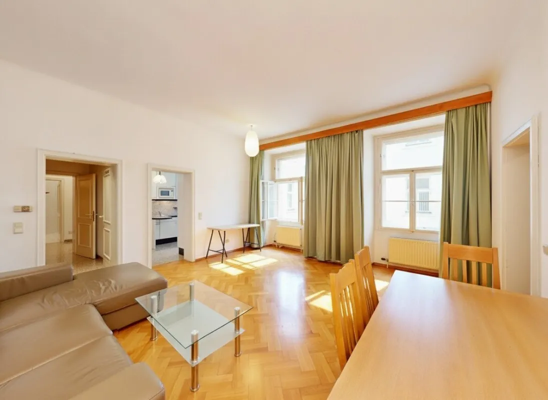 Wohnen an der Seilerstätte! Premium-Lage 1. Bezirk! 2-Zimmer-Altbauwohnung! - Bild 1