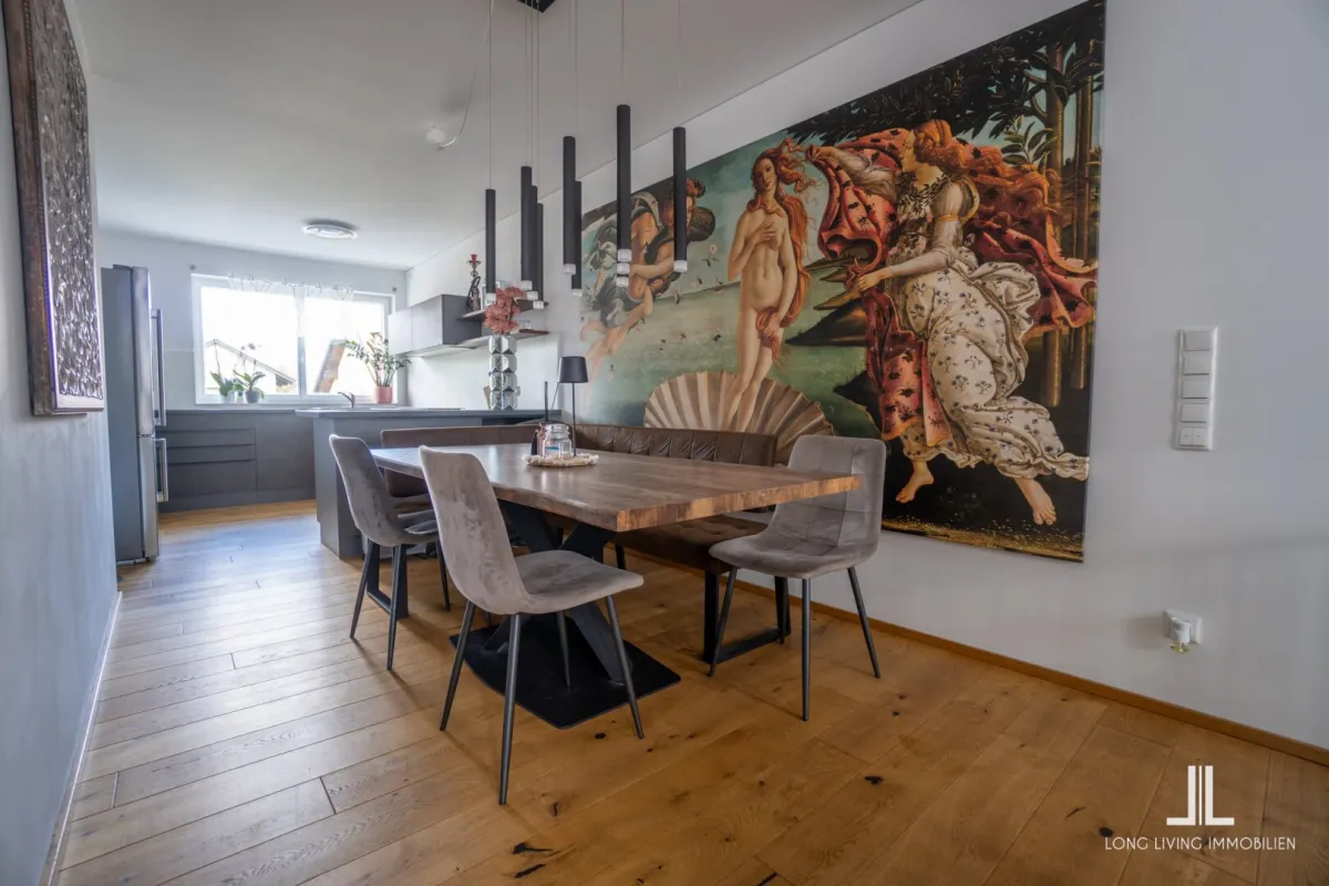 Familienfreundliche Maisonettewohnung mit Garten und sonniger Dachterrasse in ruhiger Lage zu verkaufen - Bild 1