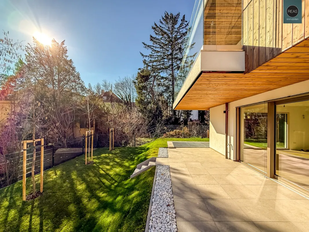 Erstbezug: Garten - Maisonette - Wohnung mit Terrasse und Garten - Naturnahes Wohnen in Wien Hietzing – Exklusives Leben nahe dem Roten Berg! - Bild 1
