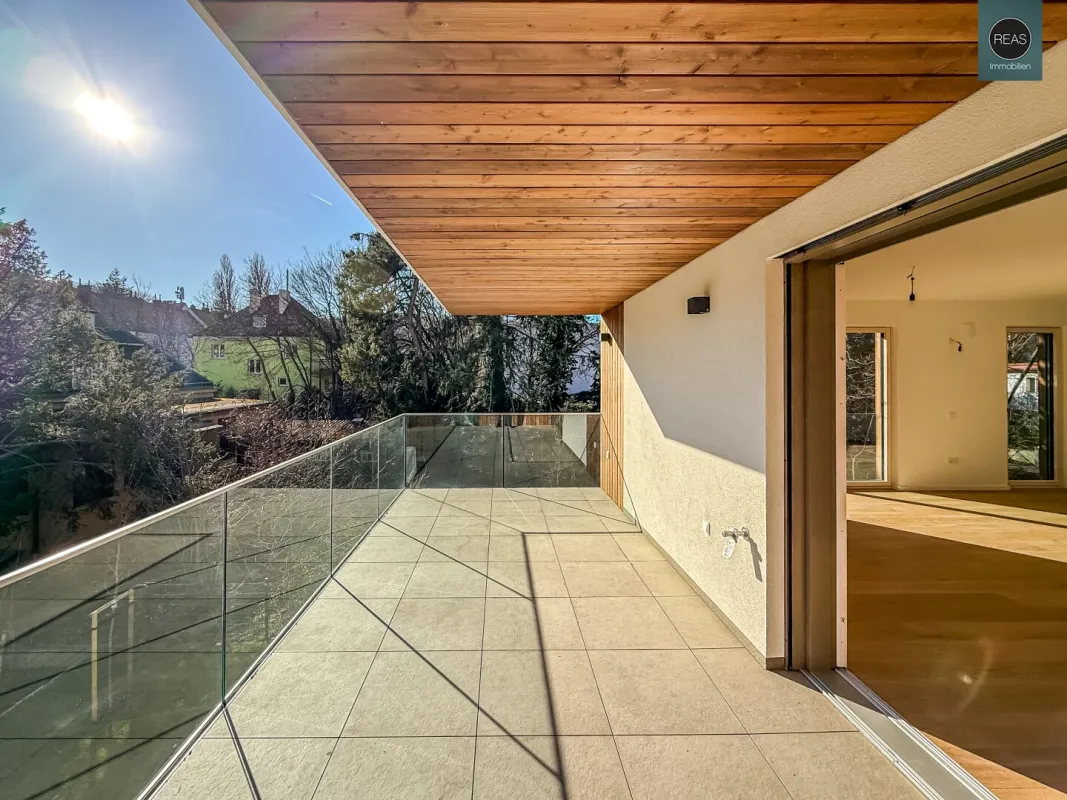 Erstbezug: Etagen - Wohnung mit extra großem Balkon - Naturnahes Wohnen in Wien Hietzing – Exklusives Leben nahe dem Roten Berg! - Bild 1