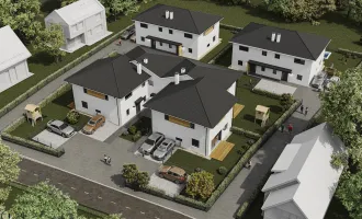 Neu errichtete DH-Hälfte mit Garten freut sich auf Sie als Bewohner: innen