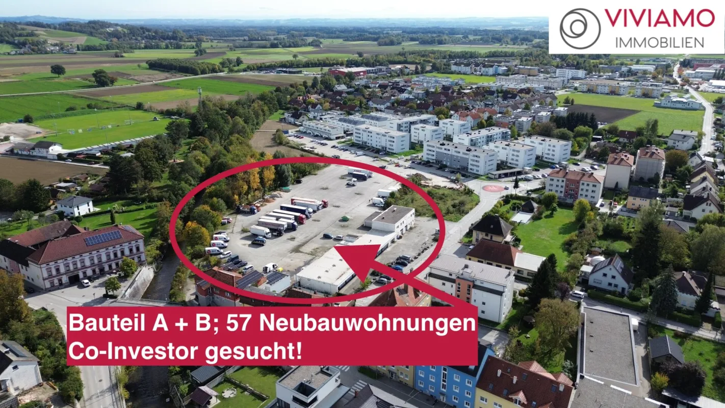 Projektpartner gesucht I 57 Neubau-Wohnungen I OÖ I Zuzugsgebiet Linz I 4320 Perg - Bild 1