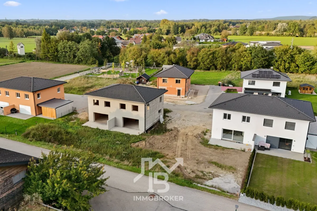 Doppelhausanlage - 6 Öko-Neubau-Doppelhaushälften zu verkaufen! - Bild 1