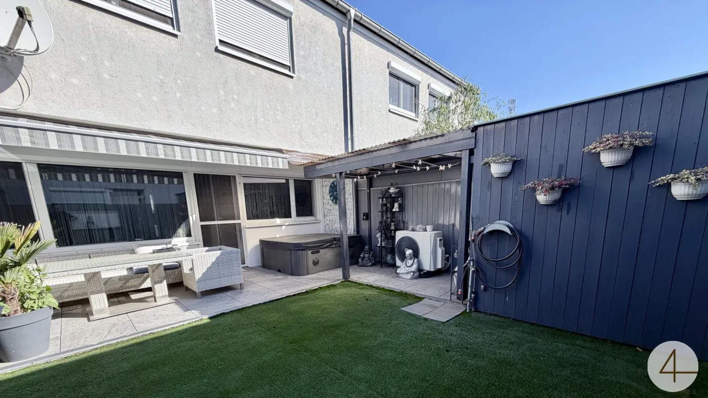 7 Minuten zur U2 - Reihenhaus - ruhiger sonniger Garten - Klimaanlage - Carport - Bild 1