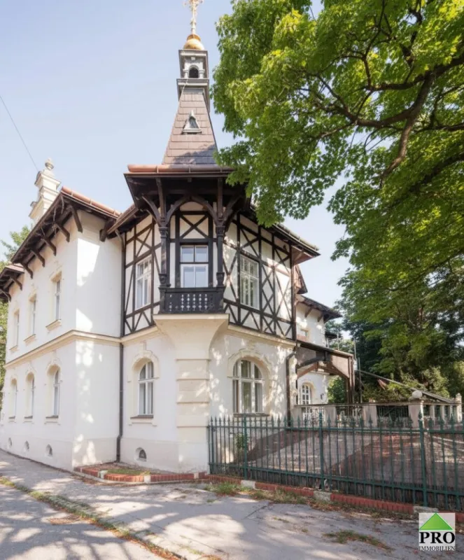 Historische Villa mit exklusivem Baugrundstück in einzigartiger Lage zu verkaufen! - Bild 1