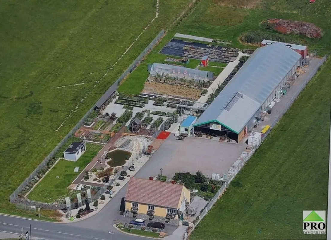 Große Betriebsliegenschaft auf 10.000m2 Grundstück in Top frequentierter Lage im Waldviertel-Bundesstraße Richtung Wien zu vermieten oder verkaufen! - Bild 1