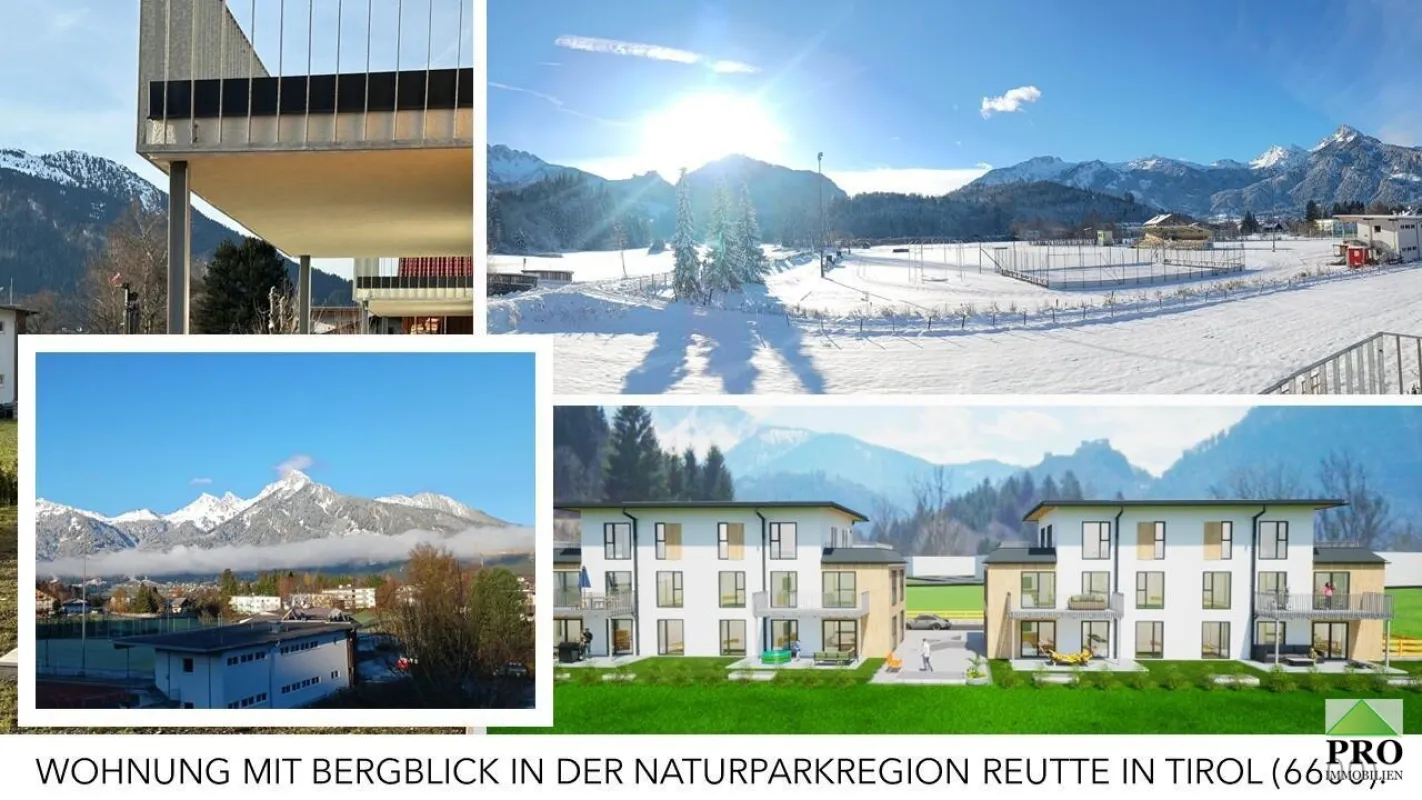 Reutte-Tirol! Zinshaus mit 8  Neubaueigentumswohnungen mit Bergblick zu verkaufen - Bild 1