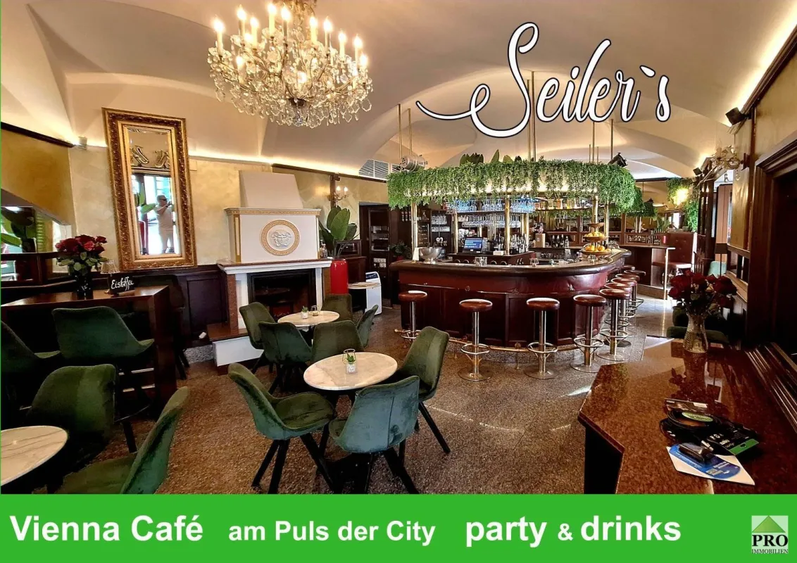 Cafè Bar  am Puls der City, Investablöse, geringe langfristige Hauptmiete - Bild 1