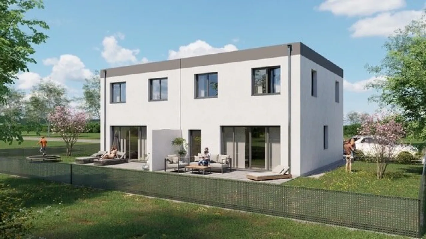 Absolute Ruhelage, Doppelhaushälfte mit Garten in Pottendorf! - Bild 1