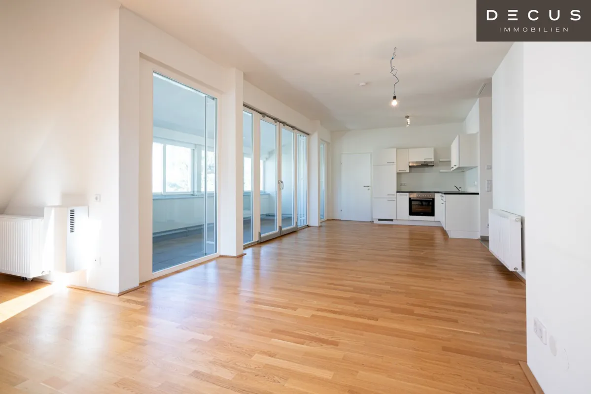 | SCHÖNE MAISONETTE MIT GROSSER LOGGIA | NÄHE SCHLOSS EGGENBERG - Bild 1