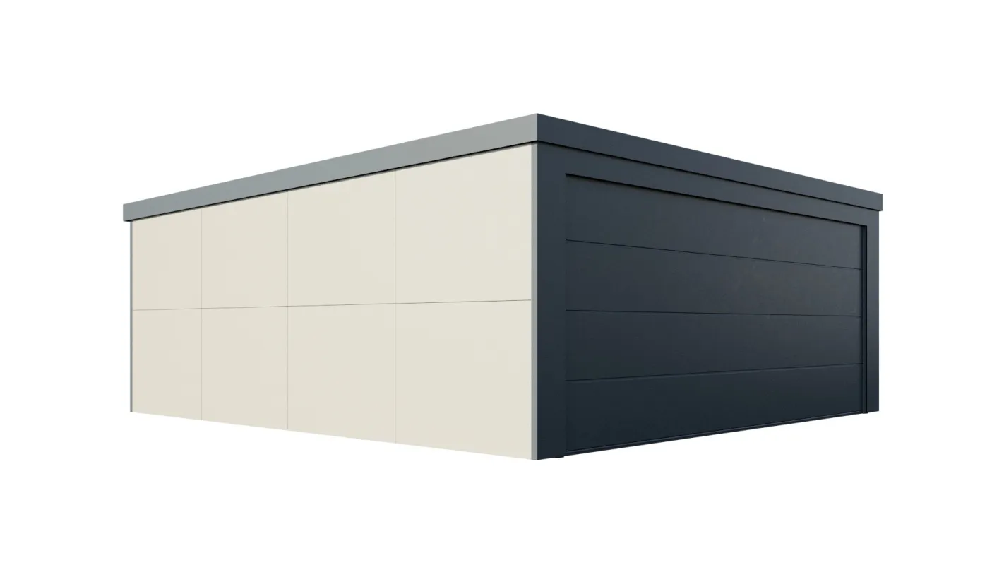 Energiegarage Deluxe Dekor – Doppelgarage mit PV & Wallbox & Speicher - Bild 1