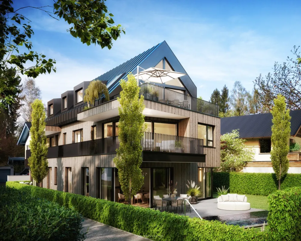 Toplage Leopoldskron: Stilvolle 4 Zi-Gartenwohnung mit optionalem Pool - Neubauprojekt QUATTROVIVA - Bild 1