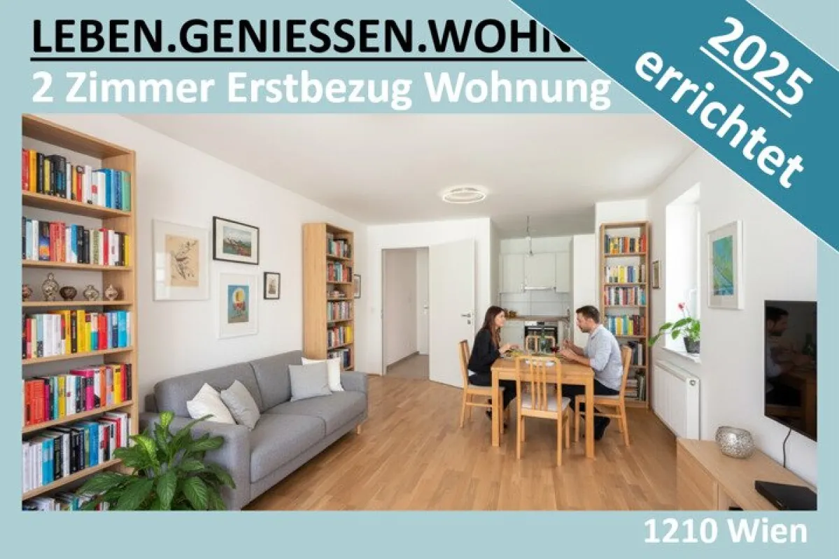 2025 ERRICHTET - 2 ZIMMER ERSTBEZUG WOHNUNG - Bild 1