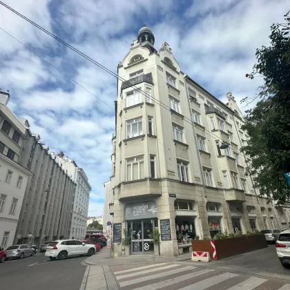 Außergewöhnlich, Top-Lage, vermietet - Geschäftslokal mit Potential - Nur 50 m vom Naschmarkt. - Bild 2