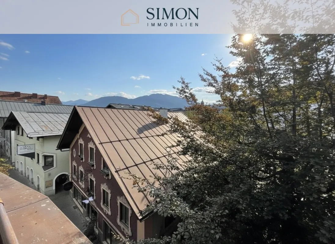 Attraktive 2-Zimmer-Wohnung mit großzügigem Balkon im Herzen Saalfeldens - Bild 1