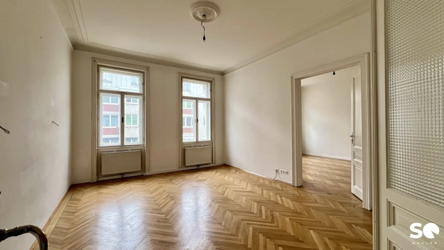 # SQ - CHARMANTE ALTBAUWOHNUNG IN EINEM GEPFLEGTEN ALTBAU -1080 WIEN - Bild 1