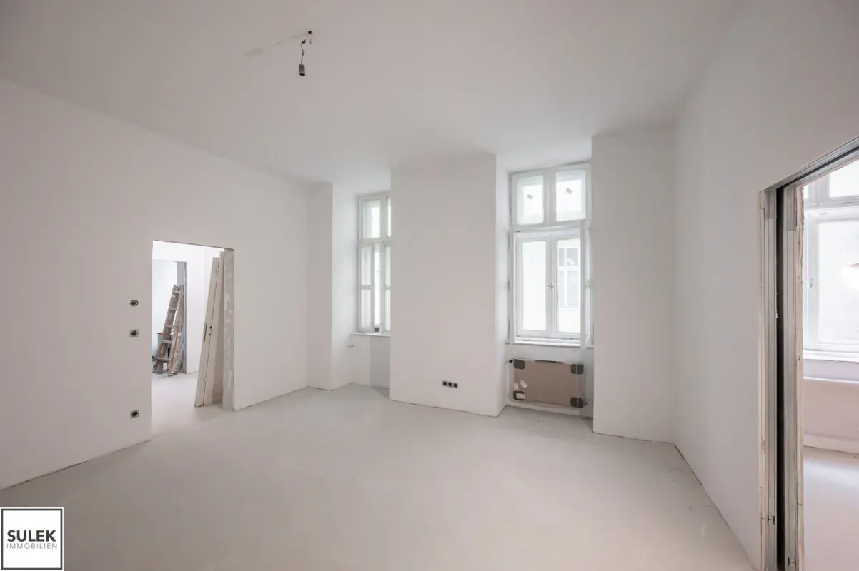 ruhige, sanierte 2 Zimmer Wohnung mit Balkon in den Innenhof nähe Augarten/Prater ~ Fugbachgasse 7 - Bild 1